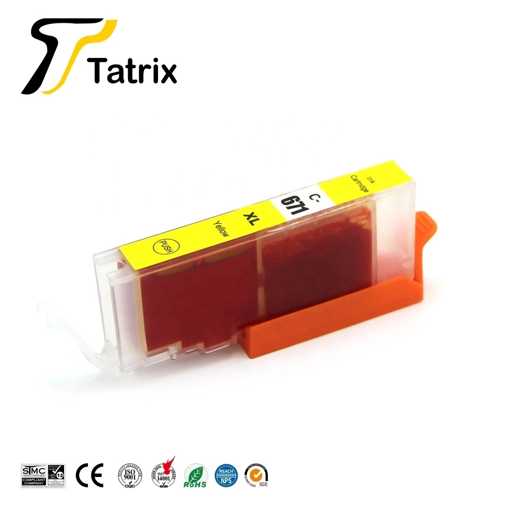 Татрикс PGI-670XL PGI670 CLI-671XL CLI671 картридж для Canon PIXMA MG7760/MG7765/MG7766 PIXMA TS5060/TS6060/TS8060/TS9060