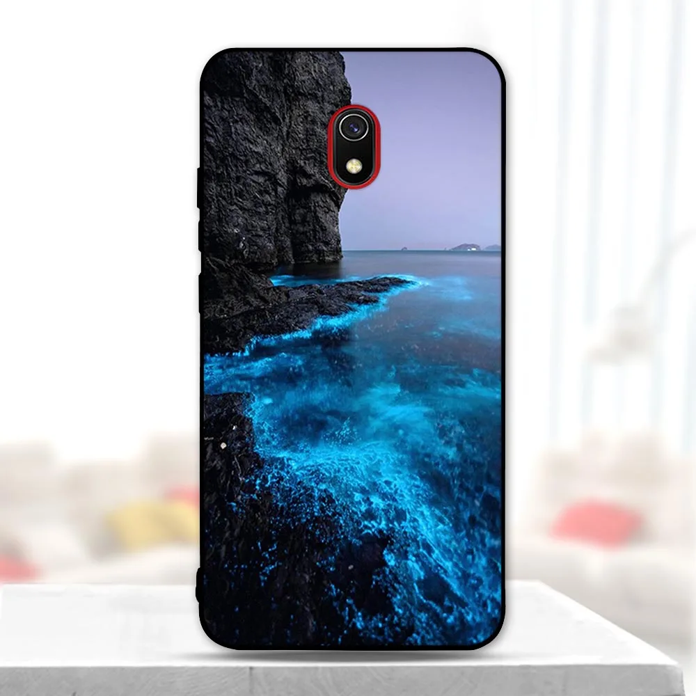 Силиконовый чехол для Xiaomi Redmi 8a чехол с полной защитой мягкая термополиуретановая накладка на заднюю панель на Redmi 8 бампер Hongmi 8a чехол для телефона с защитной крышкой Coque - Цвет: 8
