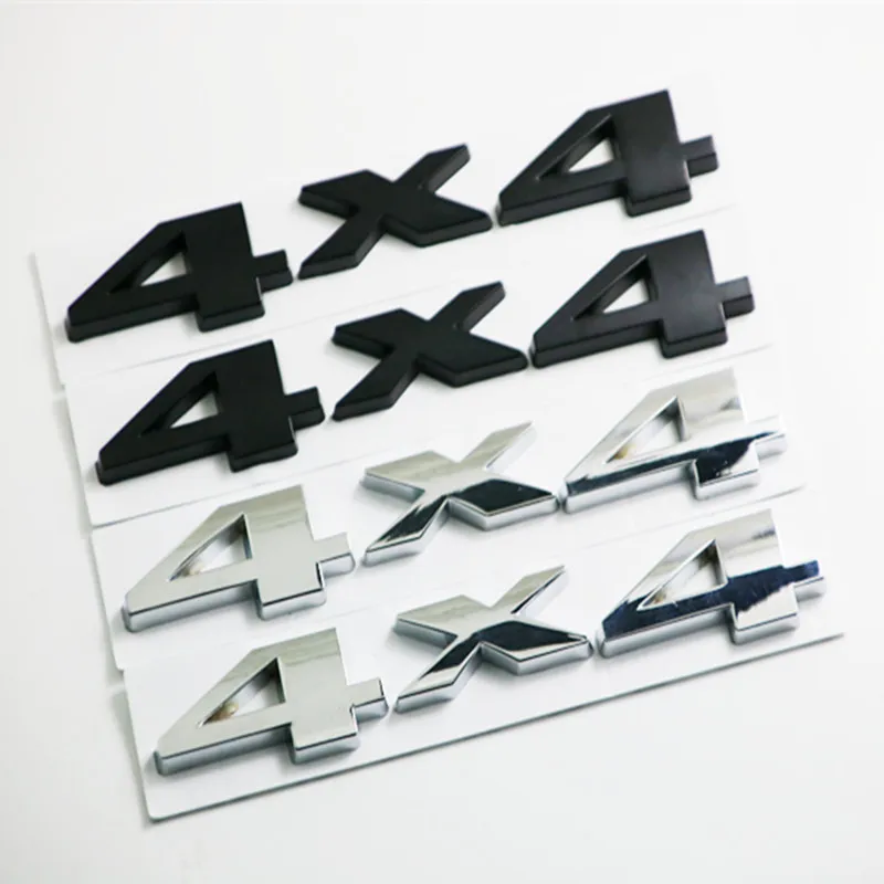 3D 4x4 четырехколесный привод для детской эмблемы значок наклейки аксессуары