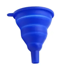 Переносные, складные, силиконовые безопасные воронки, креативные предметы домашнего обихода, силиконовая Складная воронка