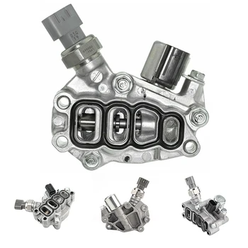 

VTEC With Gasket Auto Replacement Parts Car Engine Metal 15810-RKB-J01 Solenoid Spool Valve Oil Control For Honda 2005-2007