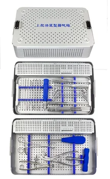 

Upper limb quick connect instrument box orthopedic surgical small fragment instrument box