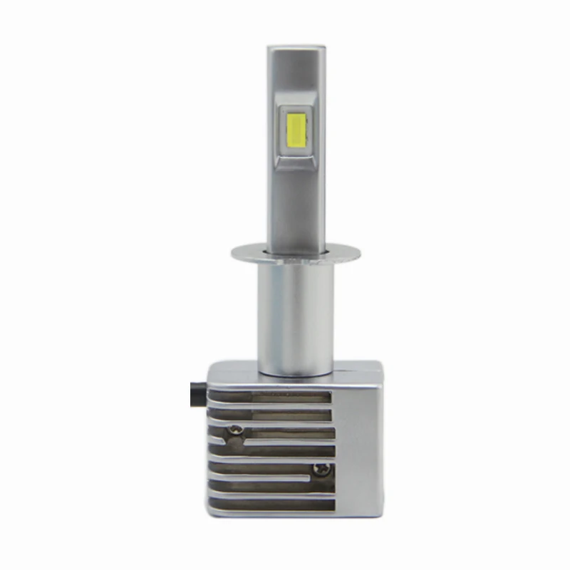 

SHUOKE Best Brightest LED H3 LED Headlight Bulb 6000K 13.5V 28W 3200LM 50000H LifeSpan with 2 Fans 2 Canbus Free Shipping