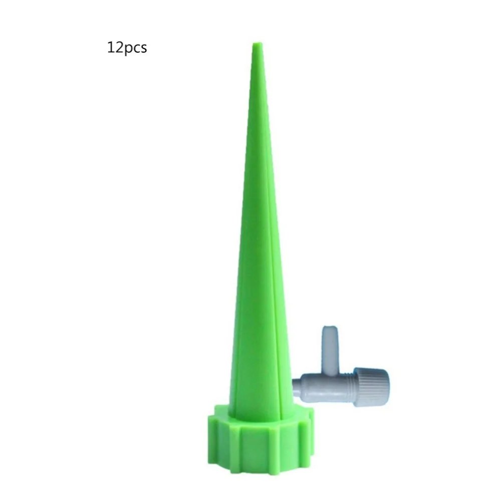 12 шт. садовый конус шип для полива цветок бутылка для полива Оросительная Система практичный пластиковый садовый конусный наконечник для полива