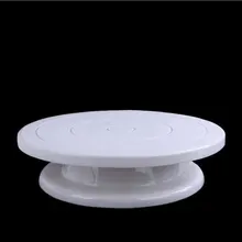 1 шт., портативный вращающийся проигрыватель для торта, украшение торта, проигрыватель, аксессуар, противоскользящая круглая подставка для торта, инструмент для выпечки