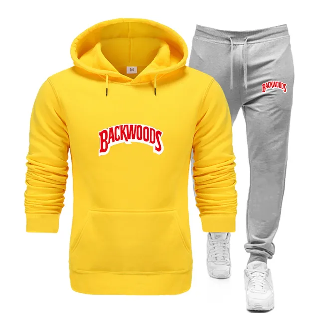 yellow backwoods hoodie