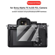 A7c szkło hartowane osłona etui na Sony Alpha 7C ILCE 7CL A7C A7CL LCD aparatu folia ochronna na ekran ochrony