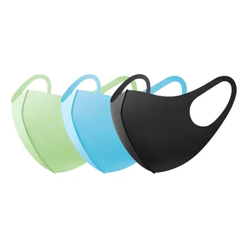 

3PCS/Bag mascarilla Thick Ice Silk Breathable Washable Cartoon Warm Dustproof Children's Face-Cover Cover Bag Parts&Accessories