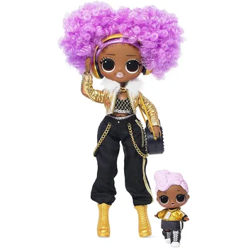 

L.O.L Surprise! O.M.G. Winter Disco 24K D.J. Fashion Doll & Sister LOL Doll