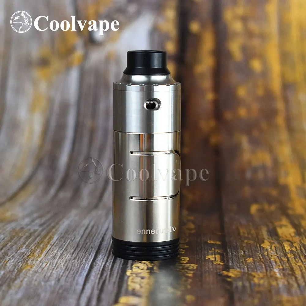 

WOLF COOLVAPE ennequadro mod with Hellfire Maverick 22mm rda vape mechanical mod kit for 18350 battery vaporizer mod 510 rta rda