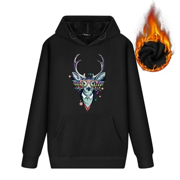 

Dear Printed Fleece Cotton Hooded HOODIE Hip Hop Street wear Sweatshirts Skateboard Men/Woman Pullover Hoodies Male Pullover