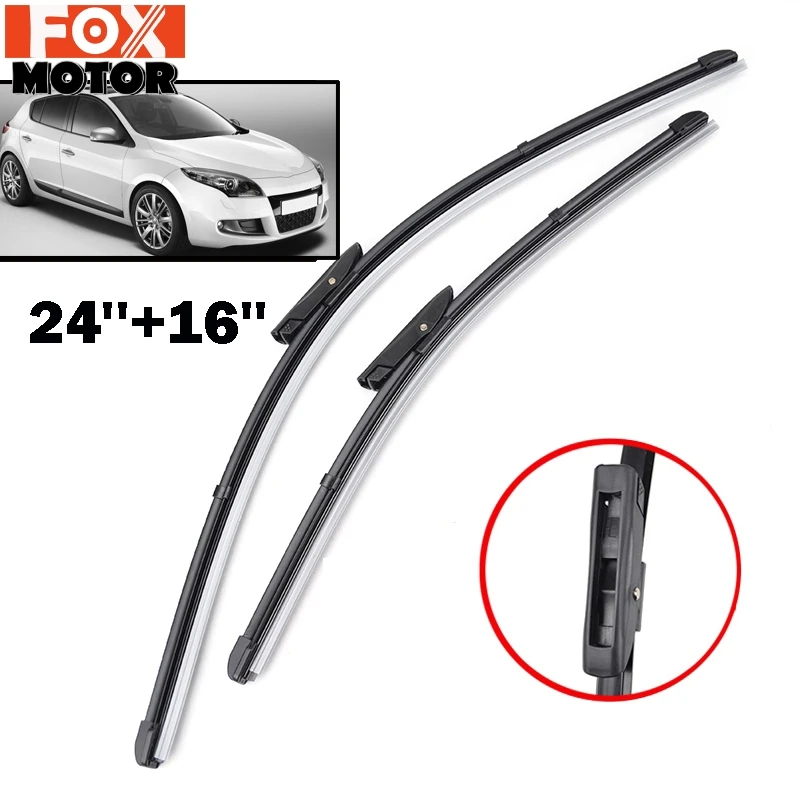Misima 2" 16" подходит штык Arm ветрового стекла спереди стеклоочистителей для Renault Megane МК 3 2008 2009 2010 2011 2012 2013