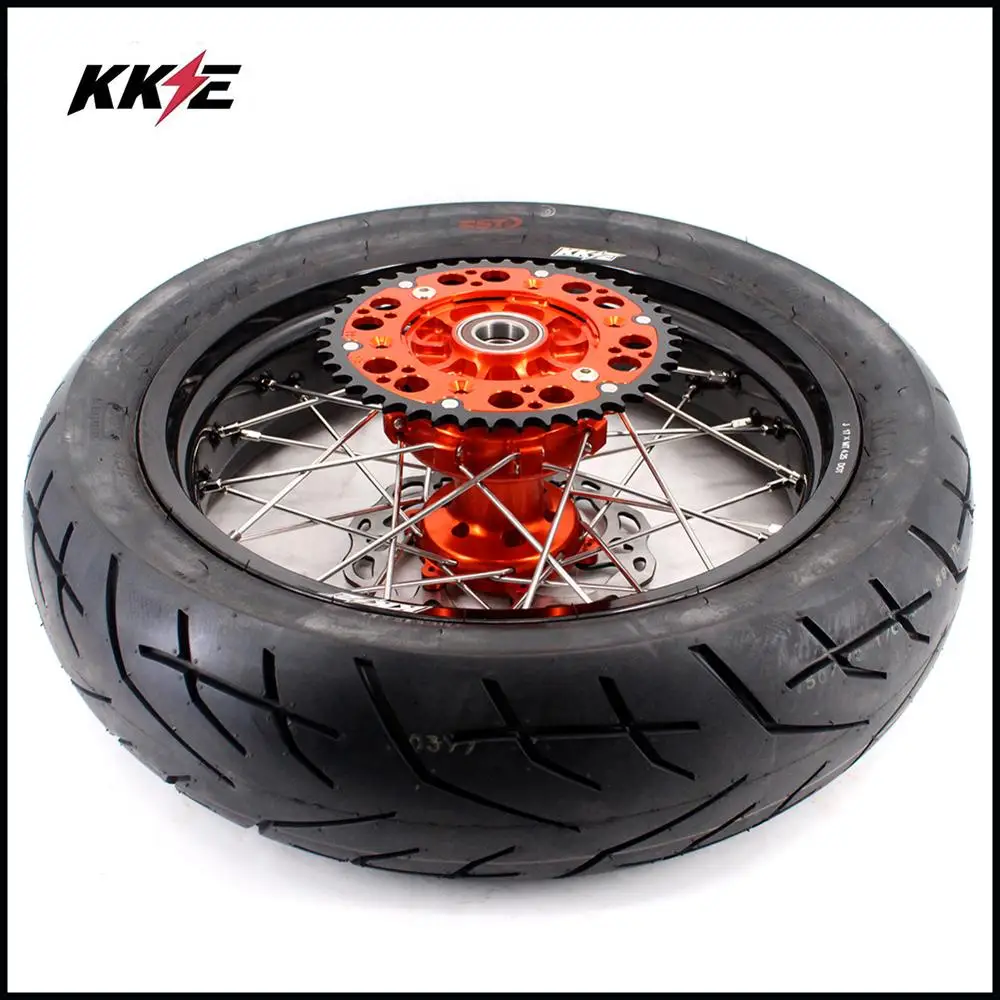 KKE 3,5/5,0 CUSH приводные колеса CST шины для KTM SX SXF XCW EXC EXCF XCF 125-530 03-19 оранжевый концентратор