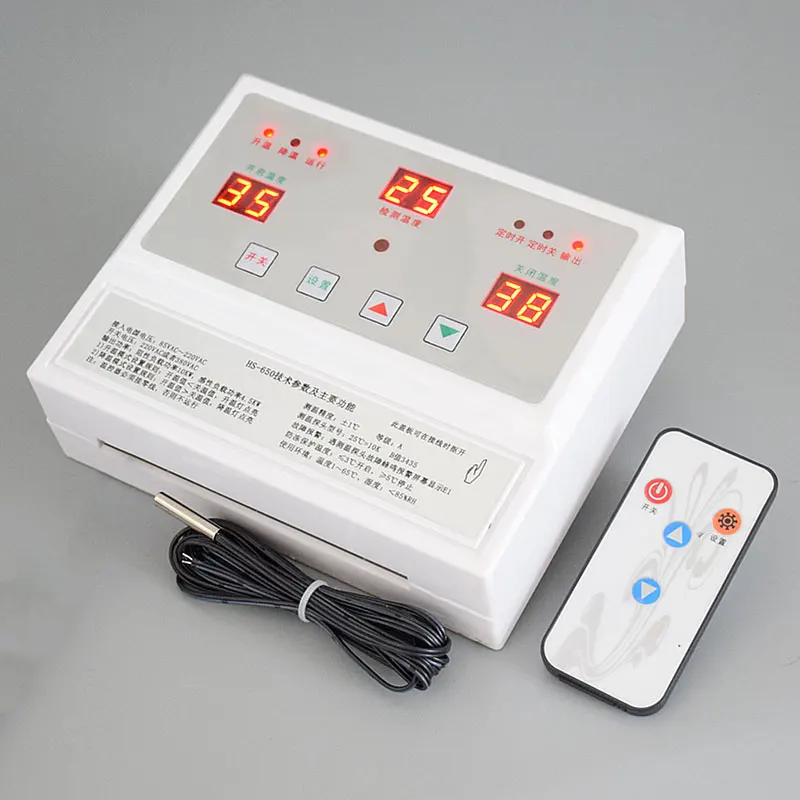 

Three-phase Controller High-power 380V Farm Fan Temperature Guide Rail Type Temperature Control Instrument Switch