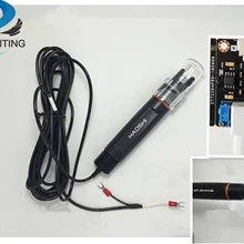 Промышленный рН электрод зонд жидкости 0-14PH датчик обнаружения Регулировка модуль контроля метр тестер DIY для Arduino