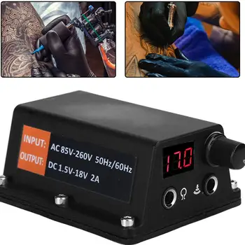 

Tattoo Equipment Tattoo Power Supply LCD Display Screen Anti-Slip Tattoo Machine Battery (85V-260V)