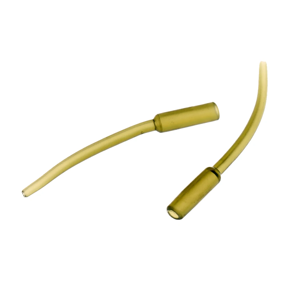 10/20/30pcs Angling Supplies Soft Plastic Inline Carp Coarse Lead Mould Inserts Tubes 60mm