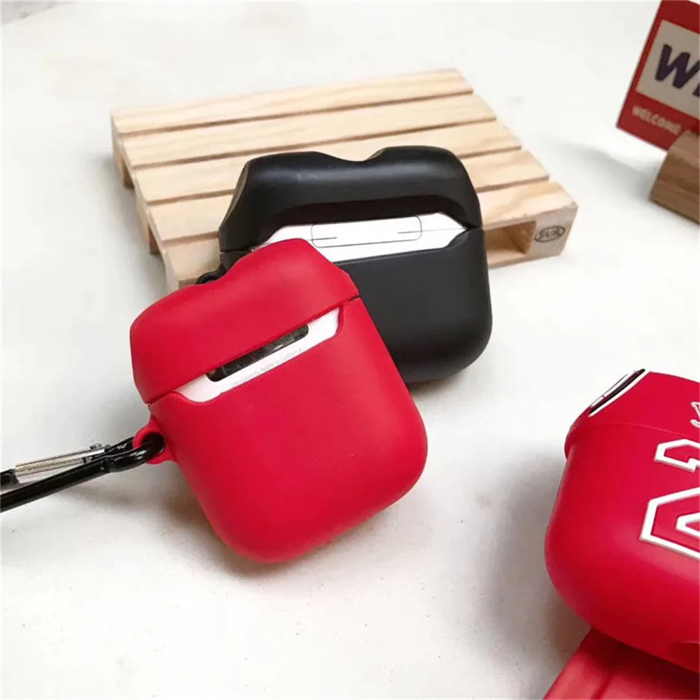 Наушники Аксессуары для Airpods чехол jordan силиконовый чехол для Airpods Pro Чехол милый Funda Coque роскошный аниме 3D мультфильм № 23