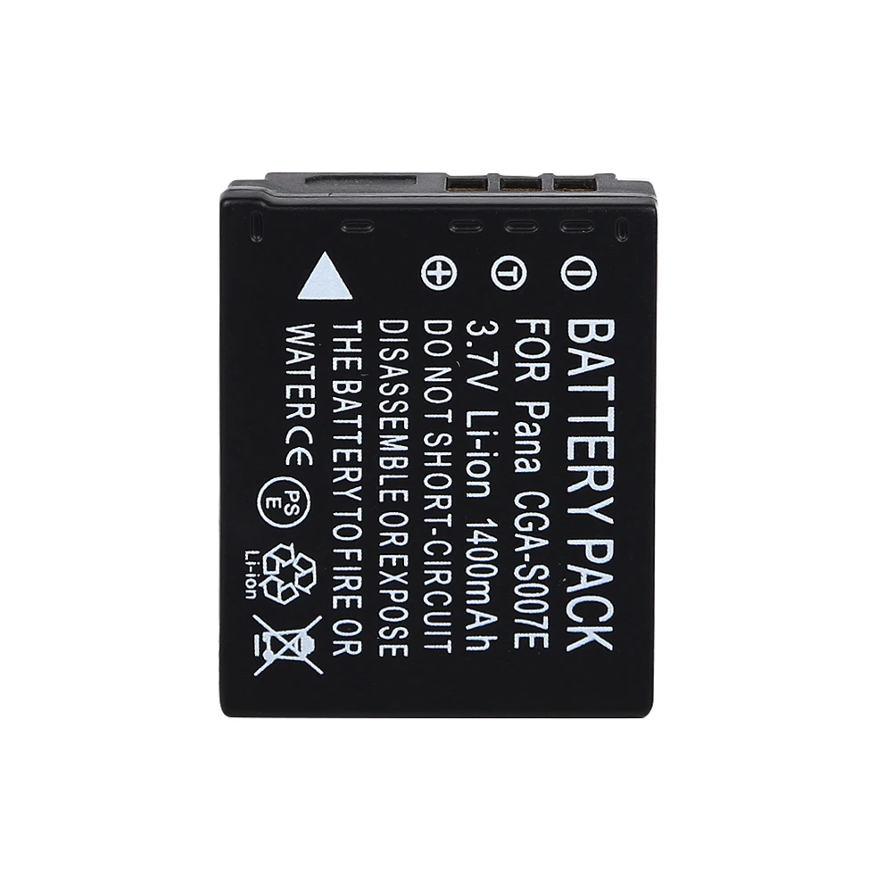 Ооз оригинальный высокое Ёмкость Камера Батарея CGA-S007 CGA CGR S007E S007 S007A/USB кабель для