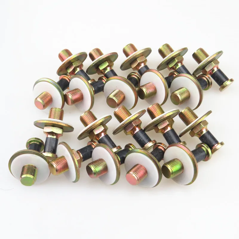 

AZQFZ Door Latch Striker Pins Screws Set Bolts For VW Golf Polo Corrado Scirocco Transporter Passat Seat Toledo 357 837 034