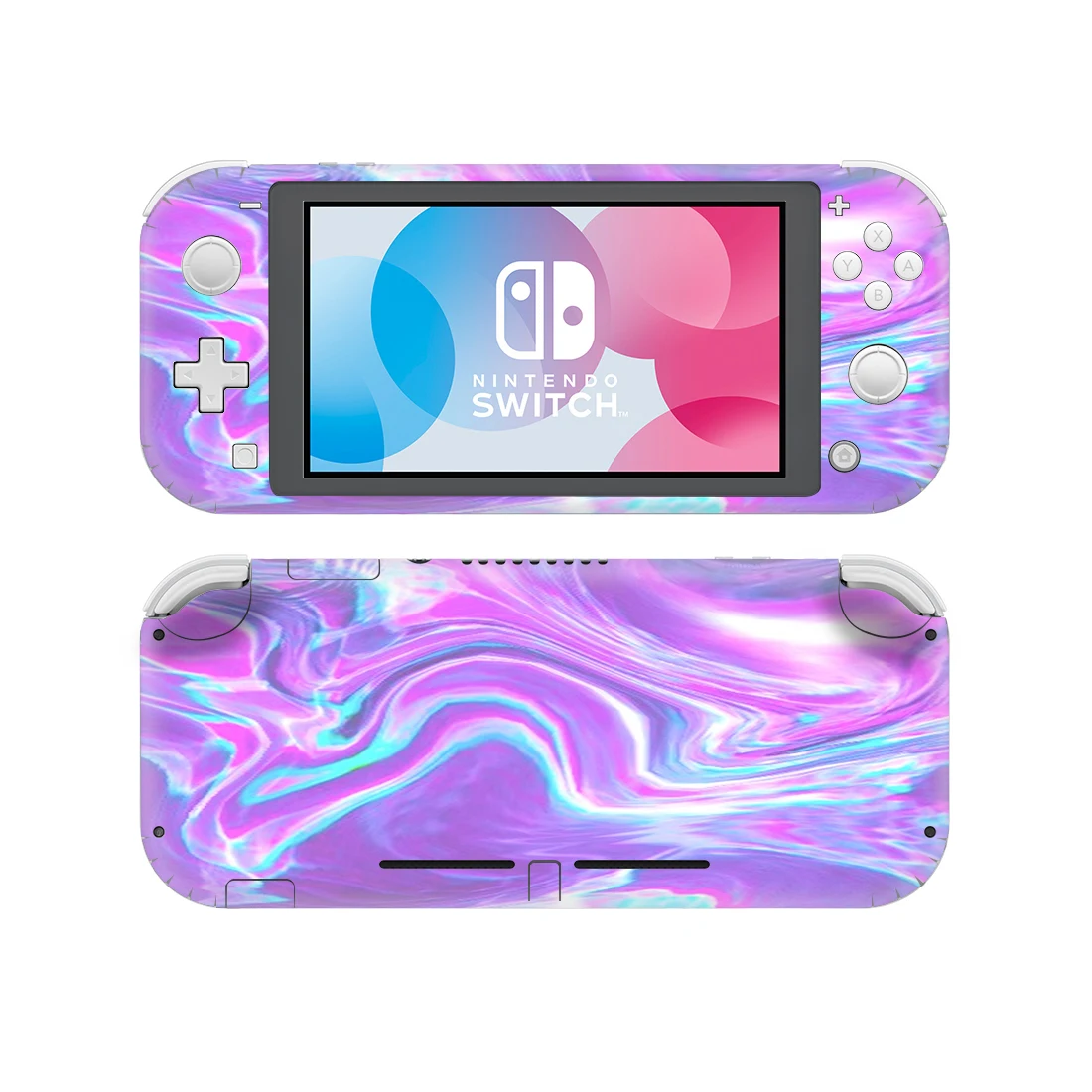 Стильная масляная живопись Виниловая наклейка для Nintendo Switch Lite NSL защитная пленка