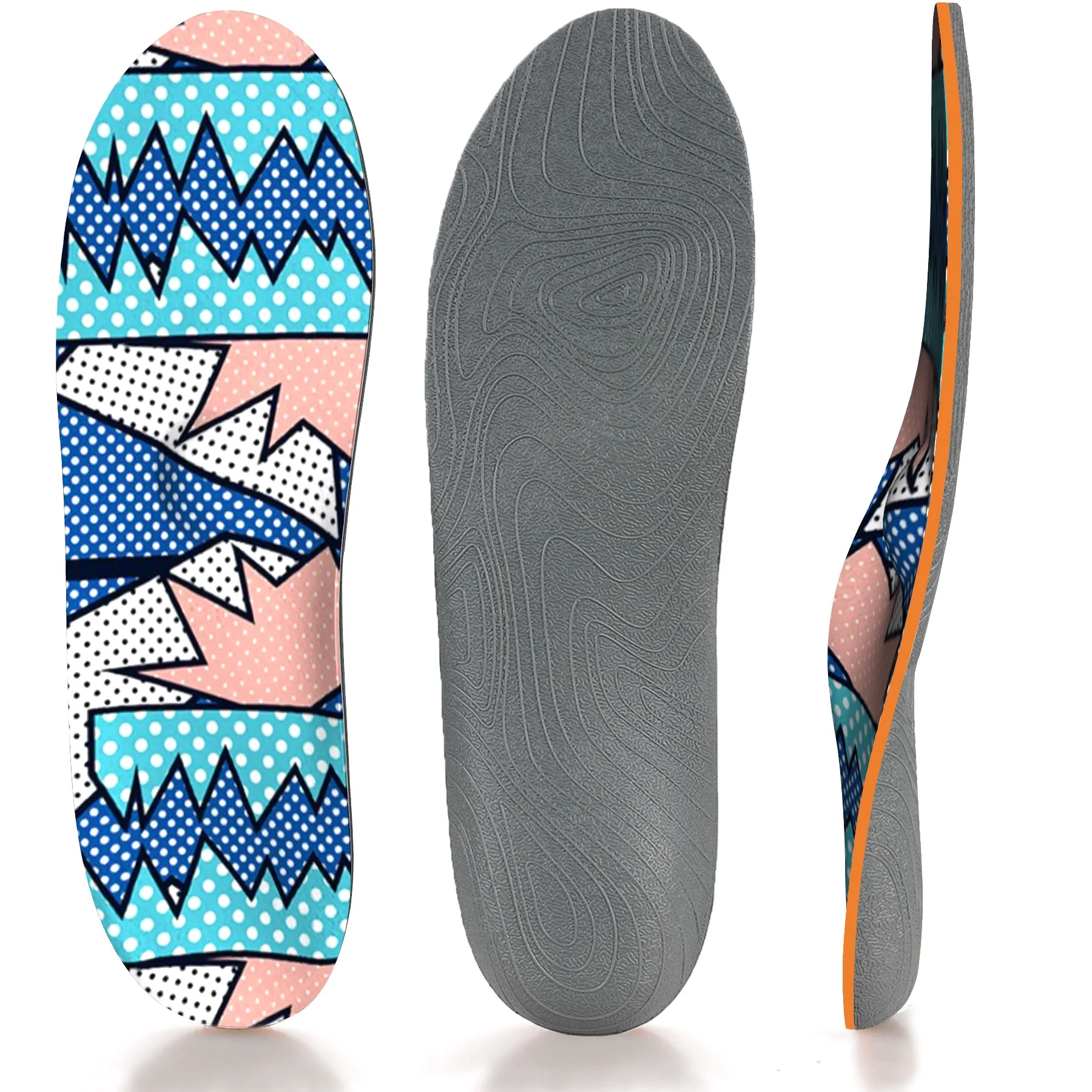 

Full-Length SNEAKER Insoles Promote Foot Blood Circulation Playing Football Beauty Shoes