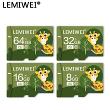Flash-Card Memory-Card Smartphone TF Lemiwei Class-10 High-Speed 32GB 16GB 8GB 64GB U1
