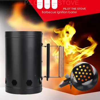 

Portable Steel 1000℃ Traveling Cooker Portable Stove Camping Stove Wood Burning BOIL Stove Pot BBQ Picnic Hiking