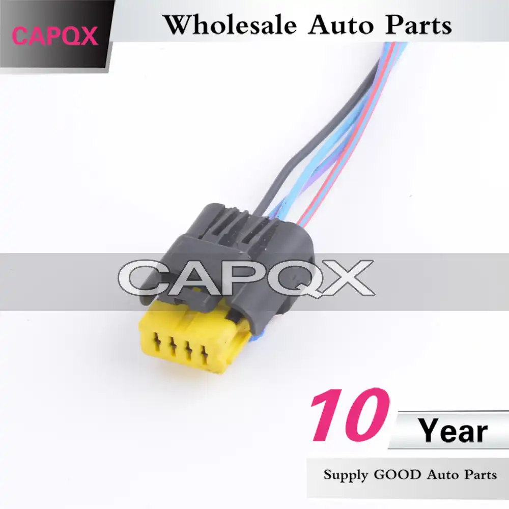 CAPQX 4Pin For Nissan Qashqai 2008 2012 Rear Tail Light bulb plug