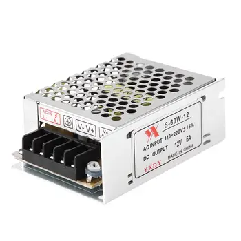

Lighting Transformer AC90V-260V to DC12V Power Supply Adapter LED Driver Switching Power Supply Light Transformer 5V