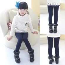 Новинка года; стильные детские леггинсы в Корейском стиле; сезон весна-осень плотные брюки с рисунком для малышей