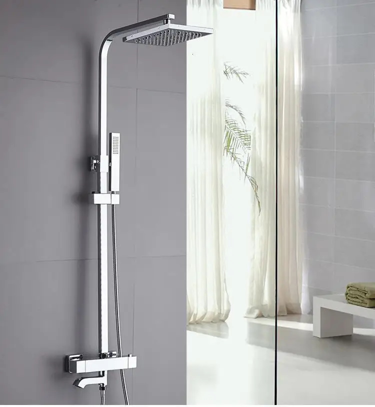 Duschset Piscina черный Ducha Chuveiro Conjunto, с милыми лисами, Salle De Bain дуще Prysznic душ Chuveiro сделать Banheiro Ducha Ванная комната душа Системы