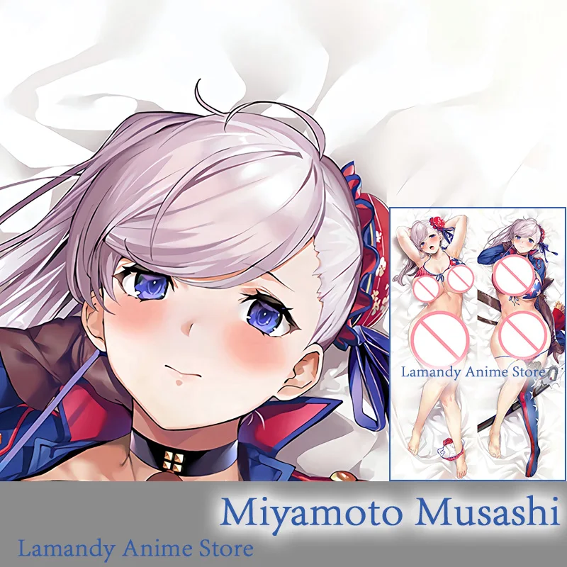 Dakimakura Anime Fate Miyamoto Musashi Fate Grand Order Fgo Double Sided Print Pillowcase Life Size Body Pillow Cover Pillow Case Aliexpress