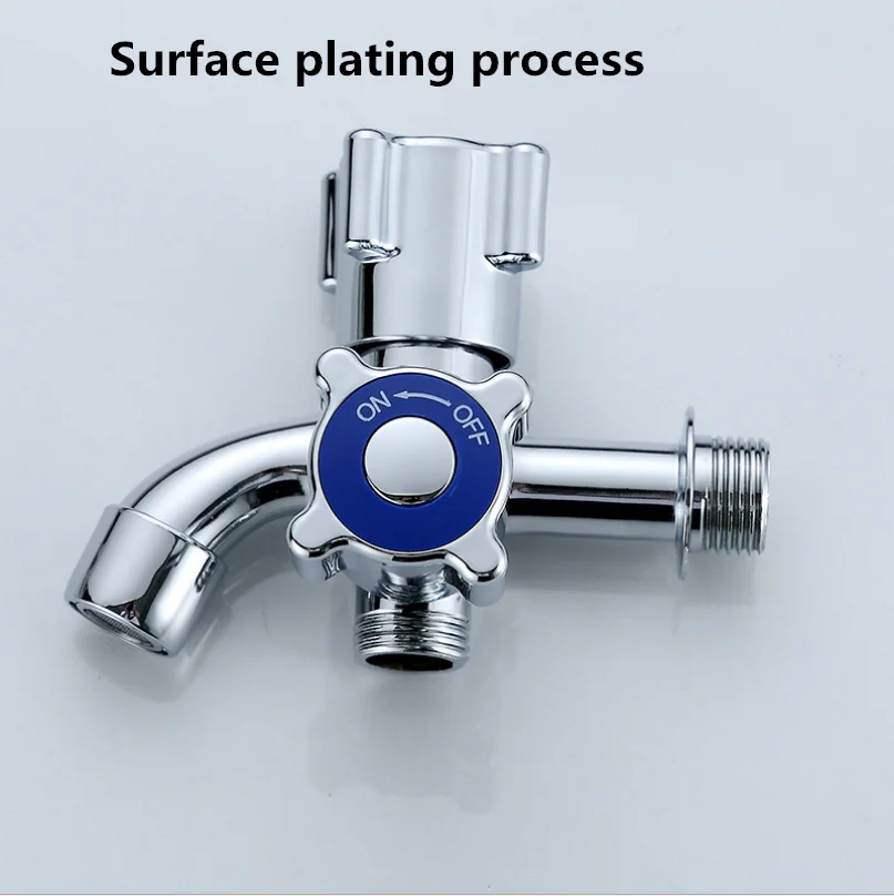 G1/2*1/2 цинковый сплав многофункциональная стиральная машина кран креативная ручка двойной переключатель двойной кран регулировки Швабра для бассейна кран