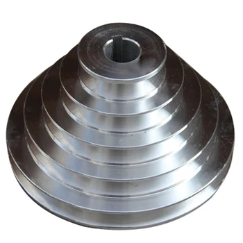 

25mm Bore Aluminum Pagoda Wheel A Type 5 Step Pagoda Pulley Wheel for V-Belt Timing Belt