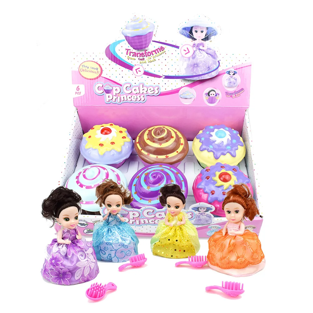 

Large Size Novelty with Fragrance of Cake Cup Princess Cake Cup Variable GIRL'S Wear Skirt Toy Cross Border Supply of Goods
