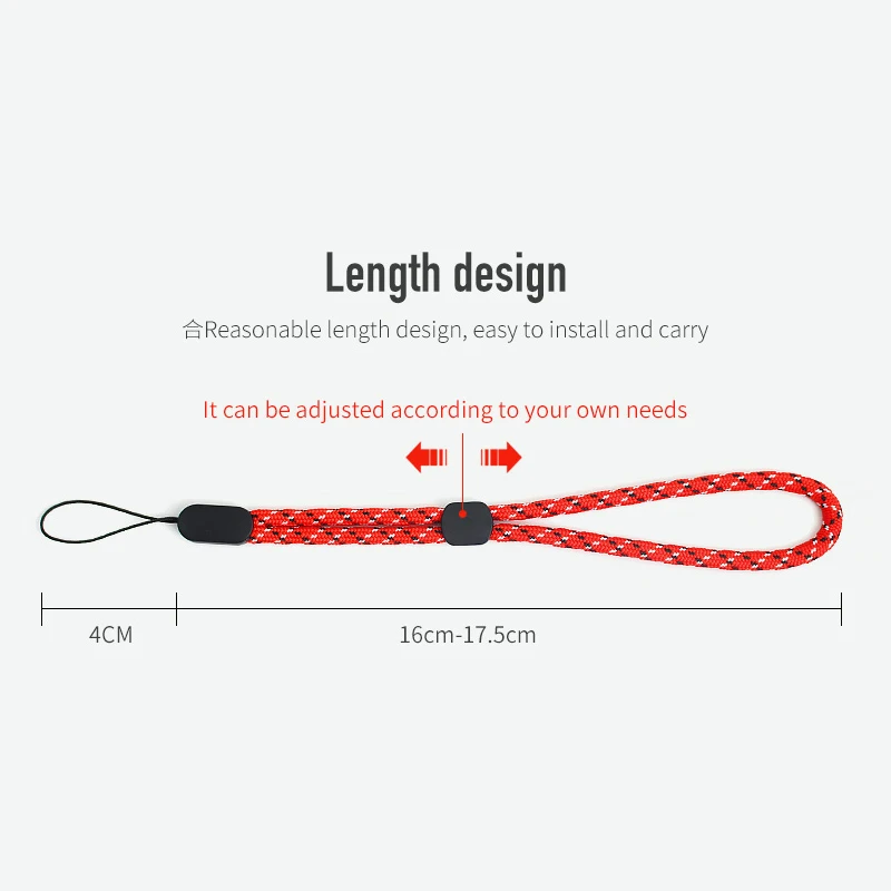 Versatile Adjustable Wrist Strap with USB Disk and Key Lanyard for Mobile Phone Accessories