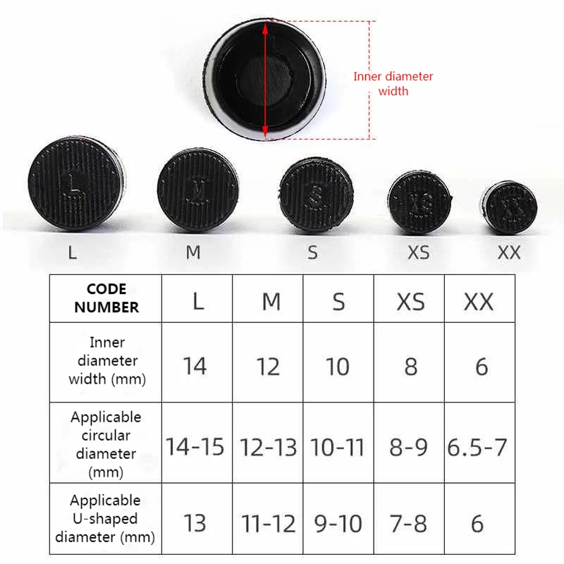 Silencer Heel Protector Round Shape Woman High heels Protective Cover Non-slip Wearable Heel Cover Shockproof Accessories