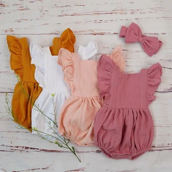 Baby Girl Ruffle Romper 1