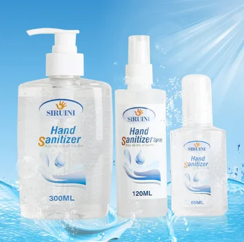 

1 Piece Disinfectant Hand Sanitizer Refreshing Gel Pump Bottle Universal Non-Alcoholic Household Disinfectant 30ml, 60ml, 120ml