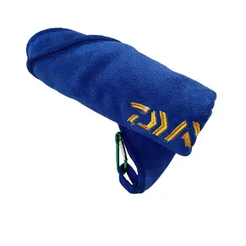 SUPER DISCOUNT ❤️ Single/ Double Layer Towel Fishing Microfiber Bait Towel Thickening Non-stick Absorbent Hiking Fishing Towel with Clip - discount item 10% OFF Sports & Entertainment