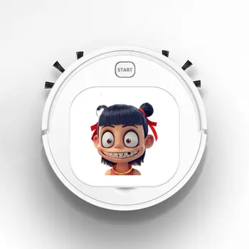 

Robot Vacuum Cleaner Intelligent Automatic Mopping Clean Robot for Hard Floor Carpet the devil is coming chinese NeZha