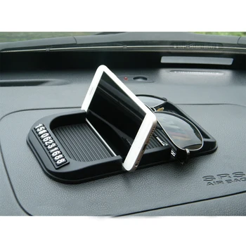 

Multifunctional Silicone Dashboard Car Pad Mat Car Anti-Slip Mat Auto Mobile Phone Holder Sticky Anti Slide Dash Phone Mount