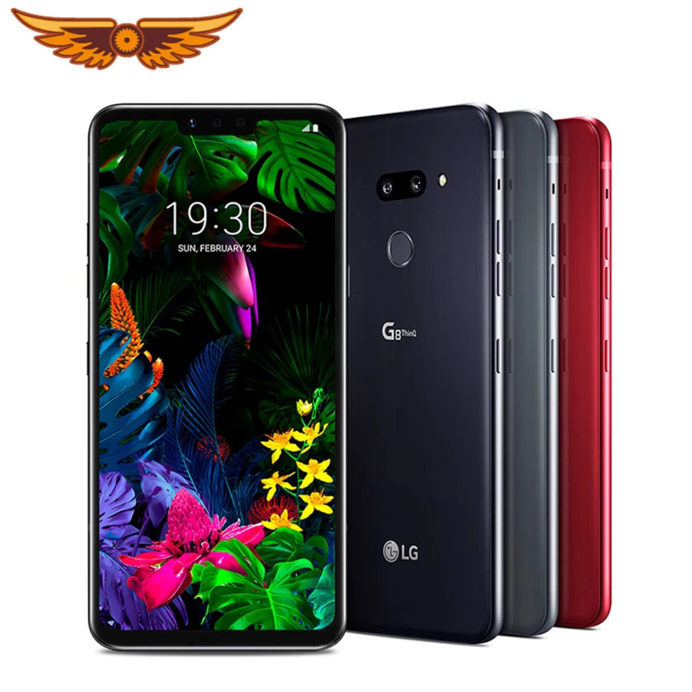 Original LG G8 ThinQ 6.1 Inches Octa Core 6GB RAM 128GB ROM LTE 4G 16MP Dual Rear Camera 1440 x 3120 Android Unlocked Cellphone infinix new