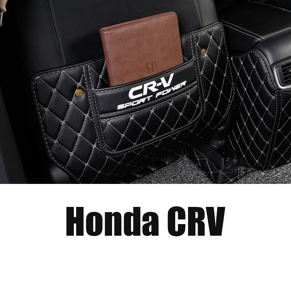 Для Honda CRV CR-V автомобильное заднее сиденье анти-кик накладка задние сиденья Крышка подлокотник защитный коврик автомобильные аксессуары