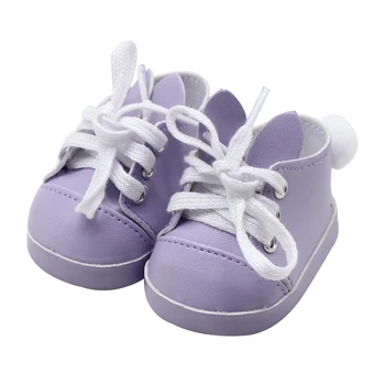 

Cute Rabbit Shoes For 18 Inch Girl Doll Shoes For Doll Shoes For Reborn Baby Doll