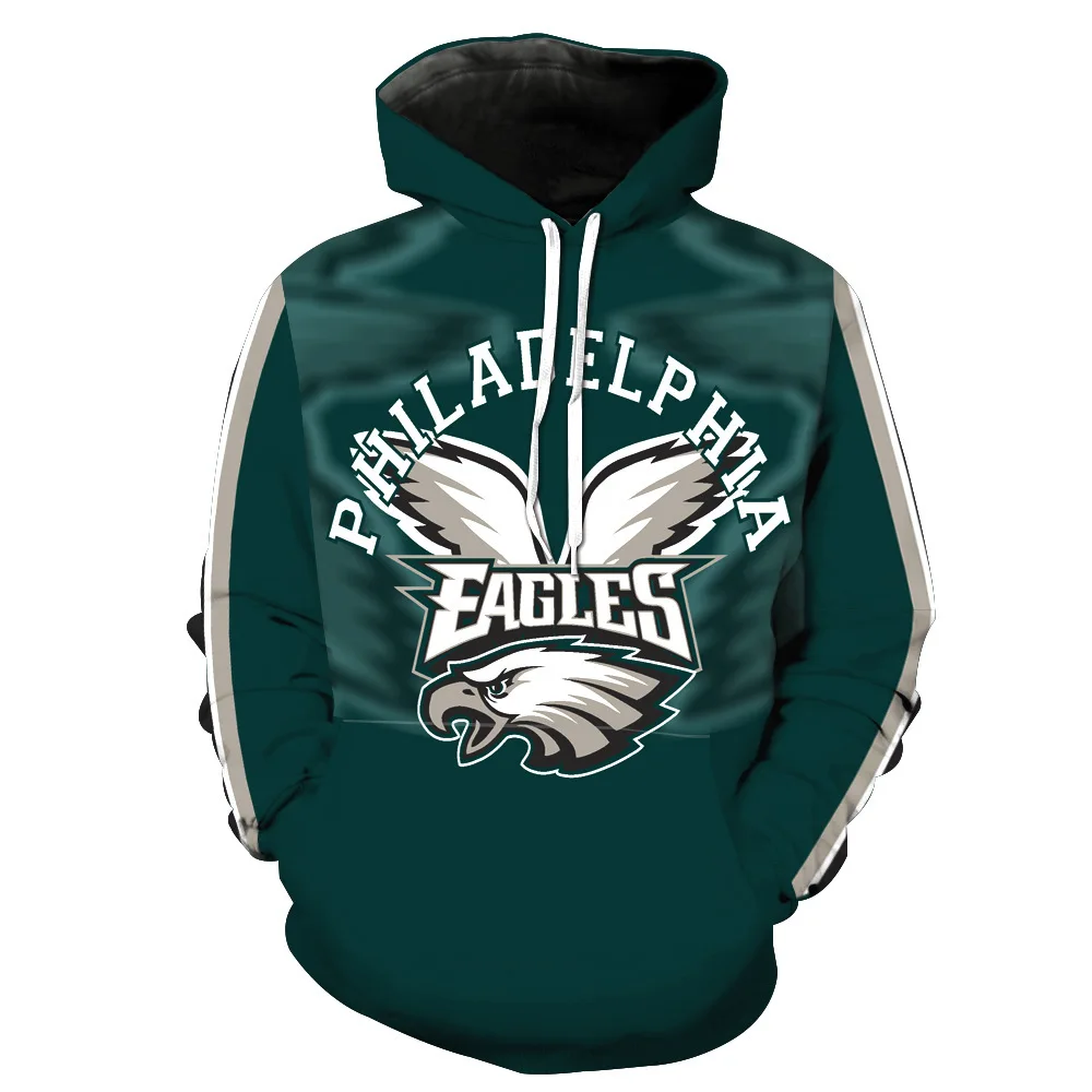 

Philadelphia Eagle rugby team print with cap pocket cover head guard men's fashion hat men's guard man's suit men's suit