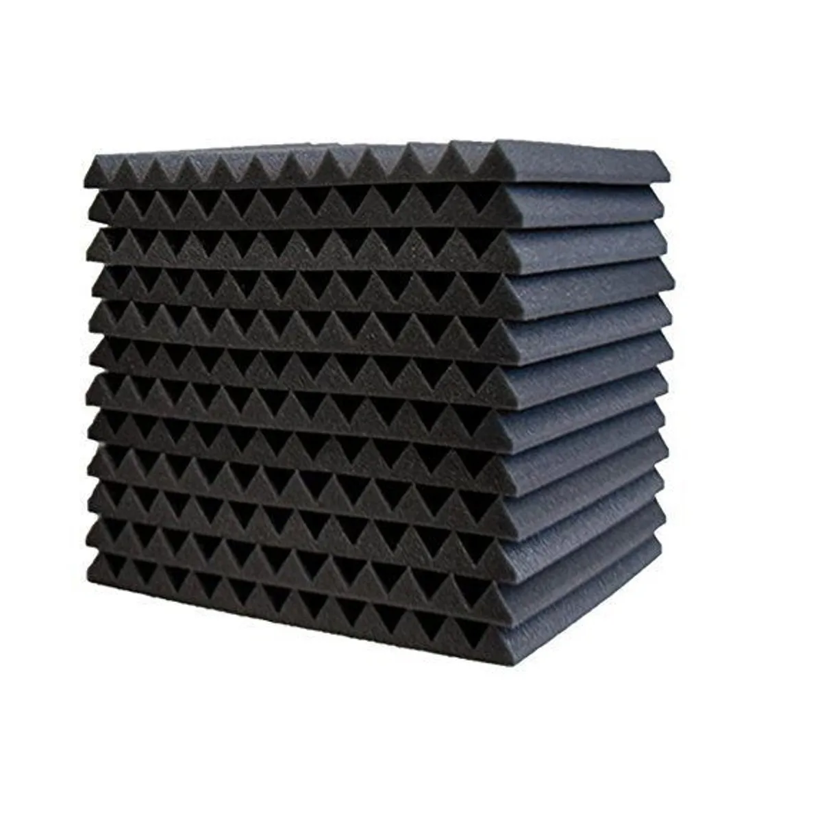 

12pcs/set 300x300x33mm Soundproofing Foam Acoustic Foam Sound Treatment Studio Room Absorption Wedge Tiles Polyurethane foam