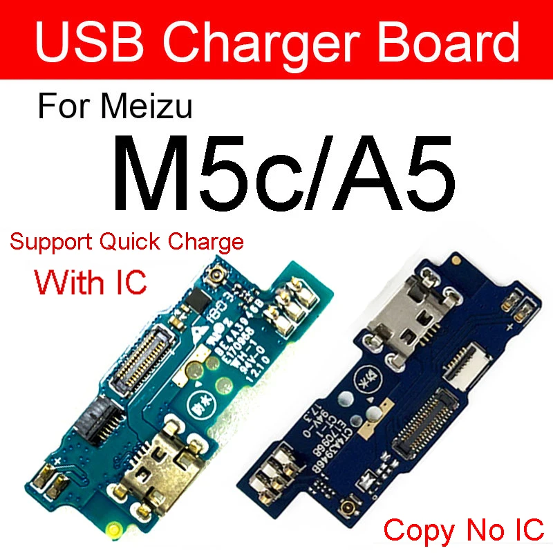 Зарядное устройство USB разъем док-станция плата для Meizu Meilan Blue Charm A5 M710H M5c с