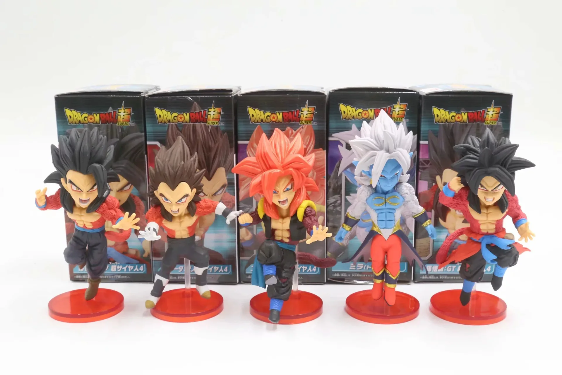 Семь Dragon Ball WCF 54 S 5-Dragon Ball Broly Vegeta Gohan популярная коллекция персонажей гаражный набор